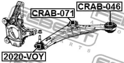 ����������� �������� ��������� ������ Febest CRAB071 CRAB071 ����