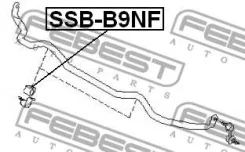 ������ ��������� ������������� d23.5 Febest SSBB9NF SSBB9NF ����