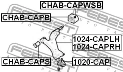 ����� ������� ��������� ������� ������ Febest 1020CAP 1020CAP ����