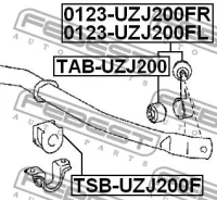 ���� ������������� �������� ����� Febest 0123UZJ200FL 0123UZJ200FL ����