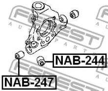 ����������� ������ ����� Febest NAB247 NAB247 ����