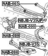����������� ������� ��������� ������ Febest NAB088 NAB088 ����