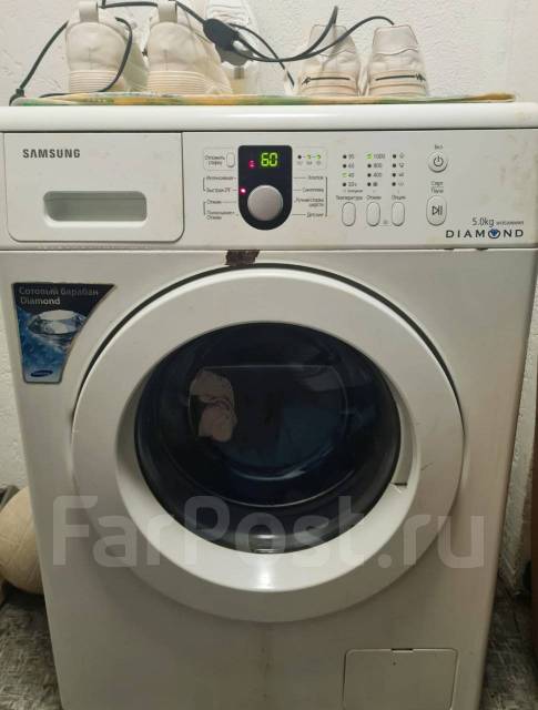 Стиральная машинка Samsung Diamond 5кг, вертикальная загрузка, 5,0 кг ...