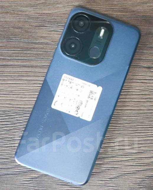 Tecno Spark Go 2023 64gb, 64 гб, 6.56", моноблок, черный, 3G, 4G LTE ...