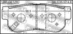   |  / | Febest 1201Getzr 1201GETZR 