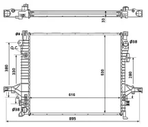 �������� Volvo XC90 02- 58356 NRF 58356 ����
