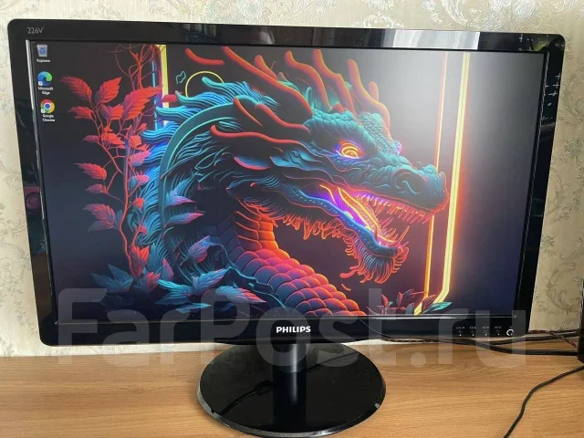 Philips. 22", ���������� �� (LCD, LED, QLED) ����