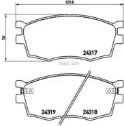 ������� ��������� �������� ������. Hyundai Accent 02/06-12/13 / Hyundai Accent III (MC) P30026 ����