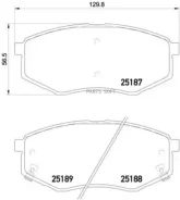 ������� ��������� �������� ������. Hyundai ix20 (JC) 11/10- / KIA SOUL II (PS) 02/14- P30055 ����
