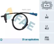 ������ ABS Peugeot 78022 ����