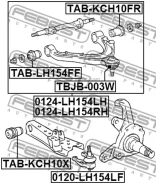 ����� �������� ������� ����� toyota hiace/regiusace kzh1/lh1/rzh1/trh1 1989-2004 0124LH154LH ����