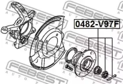 ������� �������� Mitsubishi Pajero IV Montero V87W/V97W 2006- 0482V97F ����