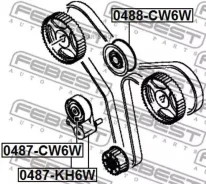 ����� ���������� ����� ��� Mitsubishi Outlander GF0# 2012.04- [EUR] 0487KH6W ����