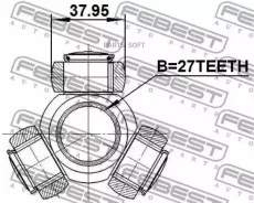 ������� 27X37.95 Mercedes BENZ E 280 CDI 211. # 1616221 ����