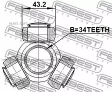 ������� 34X43.2 AUDI A3/S3/Sportb. /LIM. /QU. 2004-2013 [RA] 1716A4 ����