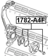 ��������� ����. Audi A4/A6 00/A8 98-01 1782A4F ����