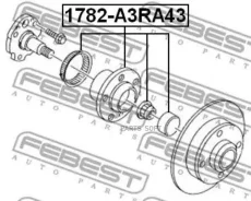 ��������� ������� ������ VW Golf IV (1J1) 97-03 1782A3RA43 ����