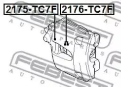 ����������� �������� ���������� ��������� FORD Transit Connect (TC7) 2002-2013 2175TC7F ����