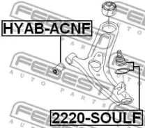 ����� ������� ��������� ������� ������ Hyundai I20 15 2014-2018 [India] 2220SOULF ����