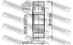 ���� ���������� �-�� VW, Audi, Skoda 2311B6 ����