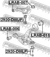 ����� ������� ��������� ������� ������ (land rover discovery iii 2005-2009) 2920DIIILF ����