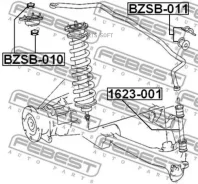 ������ ������� ������������� �������� D19 Mercedes BENZ ML 270 CDI 163. # BZSB011 ����