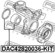 ���������� ����. ���. Peugeot 205-406, Citroen ZX 85 �-�� DAC42820036KIT ����