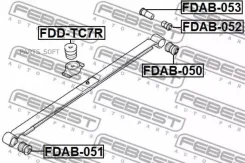 ����������� ������ ������� Mercedes BENZ Sprinter 906 2005-2013 FDAB050 ����