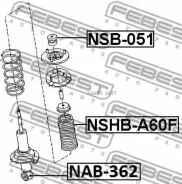 ����������� ��������� ������������ Nissan Armada TA60 2003.08- [US] NAB362 ����