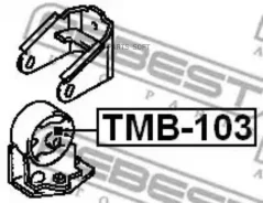 ����������� �������� ������� ��������� Toyota Caldina AT191 CT19# ET196 ST19# 1992.11-2002.06 [JP] TMB103 ����