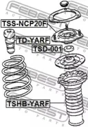 ����� ��������� ������������ Toyota Yaris NCP1#/NLP10/SCP10 1999-2005 TSSNCP20F ����