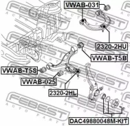 ����������� ��������� �������� ������ Volkswagen Amarok 2010- [BR] VWAB031 ����