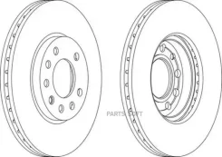 ����. ���� ���. ����. [280x25] 5 ���. OPEL Astra 2,0 98 F DDF1042 ����