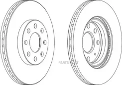 ����. ���� ���. ����. [257x22] 6 ���. FIAT Grande Punto (199) 1,2-1,4/D/16V 10/05-. OPEL Corsa D 1,0-1,4/CDTI 07/06- DDF1304 ����