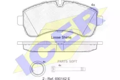 ������� ���� ���� MB Sprinter 5-t VW Crafter 50 (2E) 141785 ����