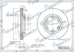 ���� ��������� �������� ��� 289 8*26*46 2 ������������� Mitsubishi MBC030119 ����