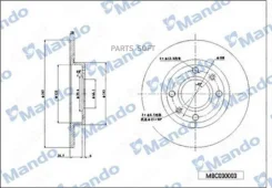���� ��������� ������ ��� 279*9 9*72 Mercedes BENZ MBC030004 ����