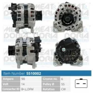 ��������� 12V 90A Renault Logan 04-/Sandero 08-/Duster 10- 5510002 ����