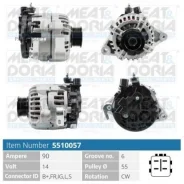 ��������� 14V 90A Toyota Yaris (P9) 1.3 VVT-i Toyota 5510057 ����