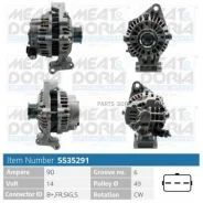 ��������� 14V 90A Ford Fiesta V Mazda 2 (DY) 5535291 ����