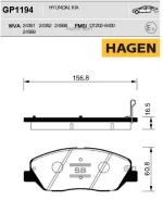 ������� ����. �������� Hagen Hyundai NEW Santa FE 06MY GP1194 ����