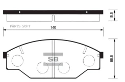 ������� ����. �������� Hi-Q Toyota HI-LUX SP1121 ����
