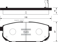������� ����. �������� Hi-Q KIA Sorento R SP1154 ����