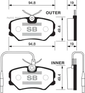 ������� ����. �������� Hi-Q Peugeot 405 SP1180 ����