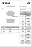 ������� �������� ������ VW Golf II/III/Passat 1.6-2.8/1.9TDi 88-99 SP1984 SP1984 ����