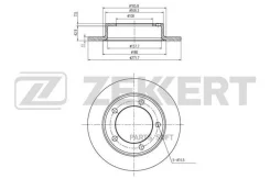 ���� ����. �����. VAZ Niva (2121 2123) 76- BS5913 ����