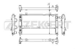 �������� ���������� ��������� Lada Granta (2190_) 11- (��� KDAC) MK1163 ����