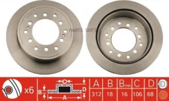 ���� ��������� ������ LAND Cruiser (120)-Prado (2002-2009) DF4484ZFR ����