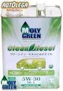 MolyGreen Clean Diesel. 5W-30, �������������, 4��. ����