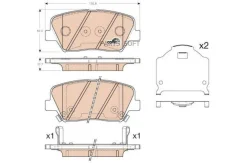 �������� ��������� �������, �������� ������ Hyundai i30Elantra 11-CEED 12- GDB3549ZFR ����